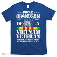 Proud Grandson Of A Vietnam Veteran Costume For Boys Cute Gift T-Shirt thumb 0