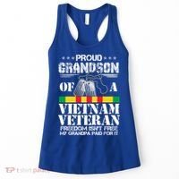 Proud Grandson Of A Vietnam Veteran Costume For Boys Cute Gift Women's Tank Top thumb 0