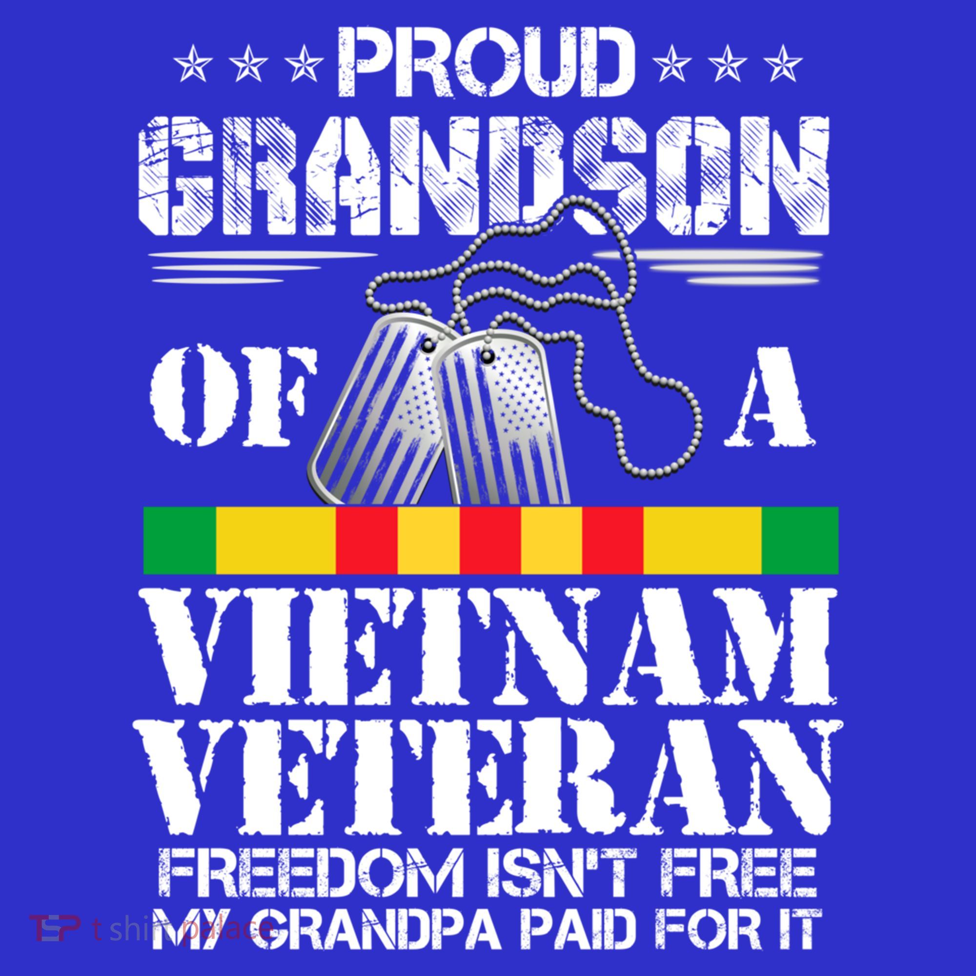Proud Grandson Of A Vietnam Veteran Costume For Boys Cute Gift Women's Tank Top