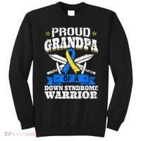 Proud Grandpa Of A Down Syndrome Warrior Downs Granddad Sweatshirt thumb 0