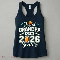 Proud Grandpa Of 2026 Football Women's Tank Top thumb 3
