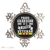 Proud Grandson Of A Vietnam Veteran Ornament thumb 0