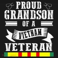 Proud Grandson Of A Vietnam Veteran Baby Bodysuit thumb 2