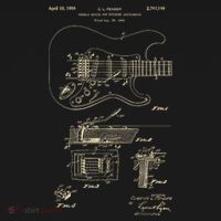 Patent Guitar Pajama Set thumb 2