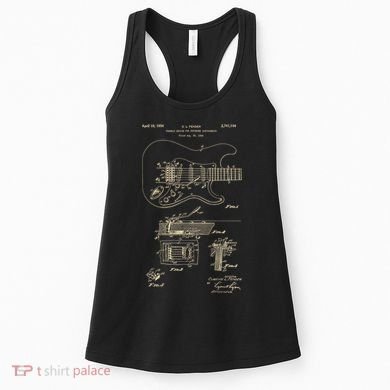 Patent Guitar Women's Tank Top