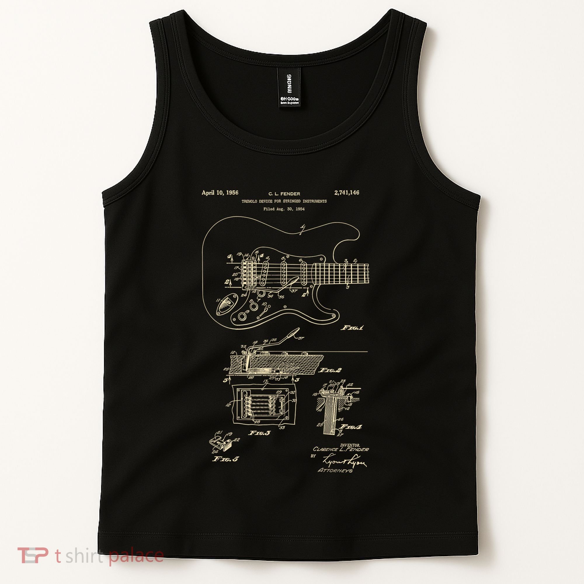 Patent Guitar Tank Top