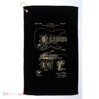 Patent Guitar Golf Towel thumb 0