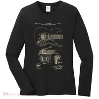 Patent Guitar Women's Long Sleeve Shirt thumb 0