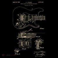 Patent Guitar Women's Long Sleeve Shirt thumb 2