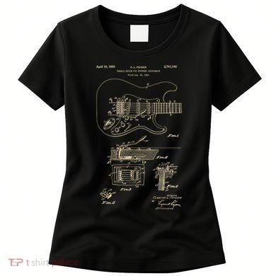 Patent Guitar Women's T-Shirt