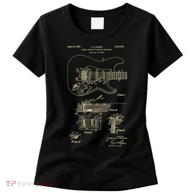 Patent Guitar Women's T-Shirt