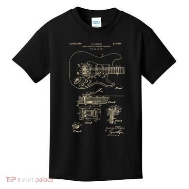 Patent Guitar Kids T-Shirt