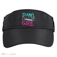 Piano Girl Pianist Music Notes Gift Adult Drive Performance Visor thumb 0