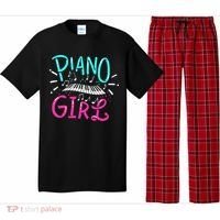 Piano Girl Pianist Music Notes Gift Pajama Set thumb 0