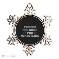 Pro God Pro Guns Pro Wrestling Ornament thumb 0