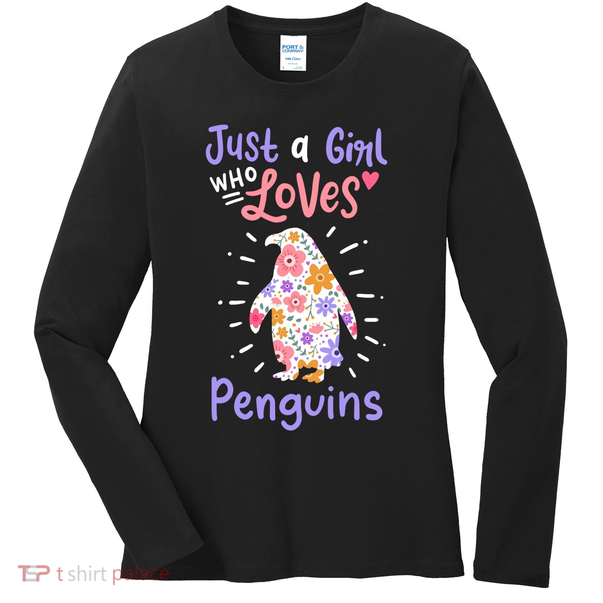 Penguin Gift Women's Long Sleeve Shirt