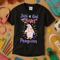 Penguin Gift Kids T-Shirt thumb 3