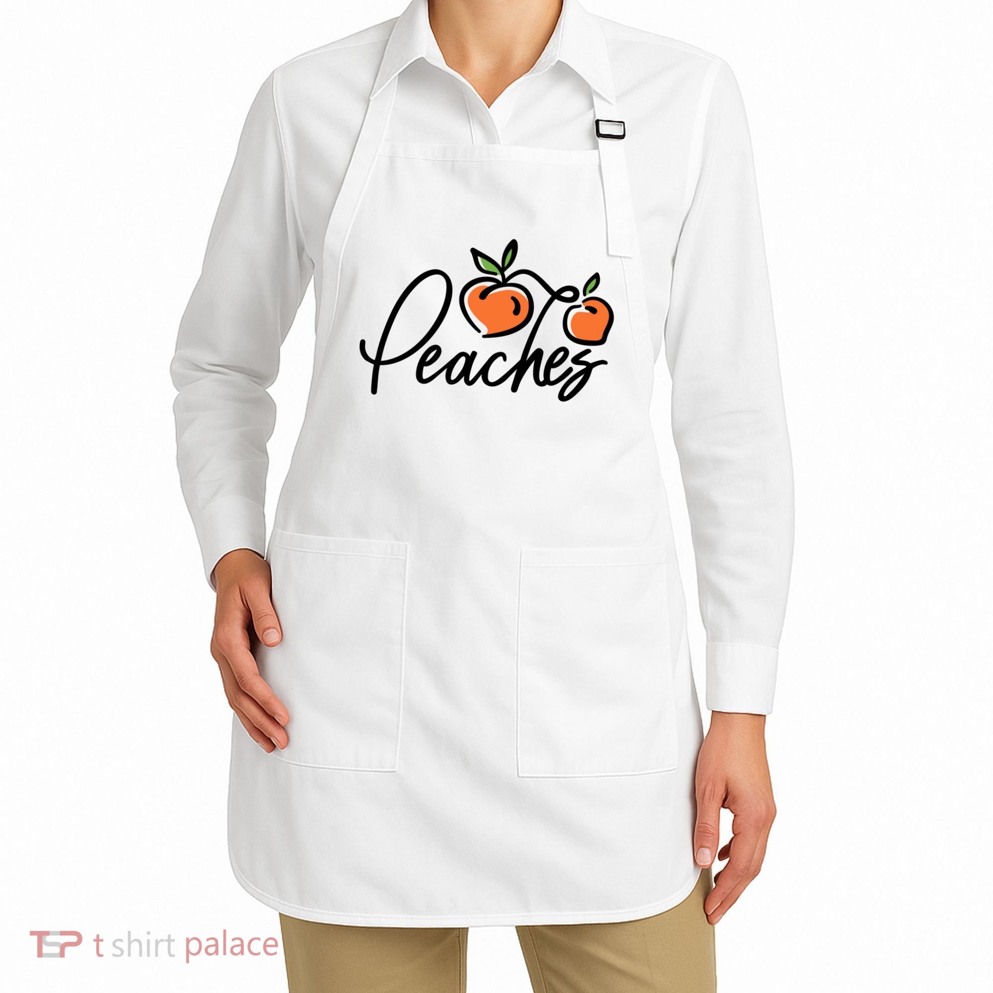 Peaches Georgia Apron