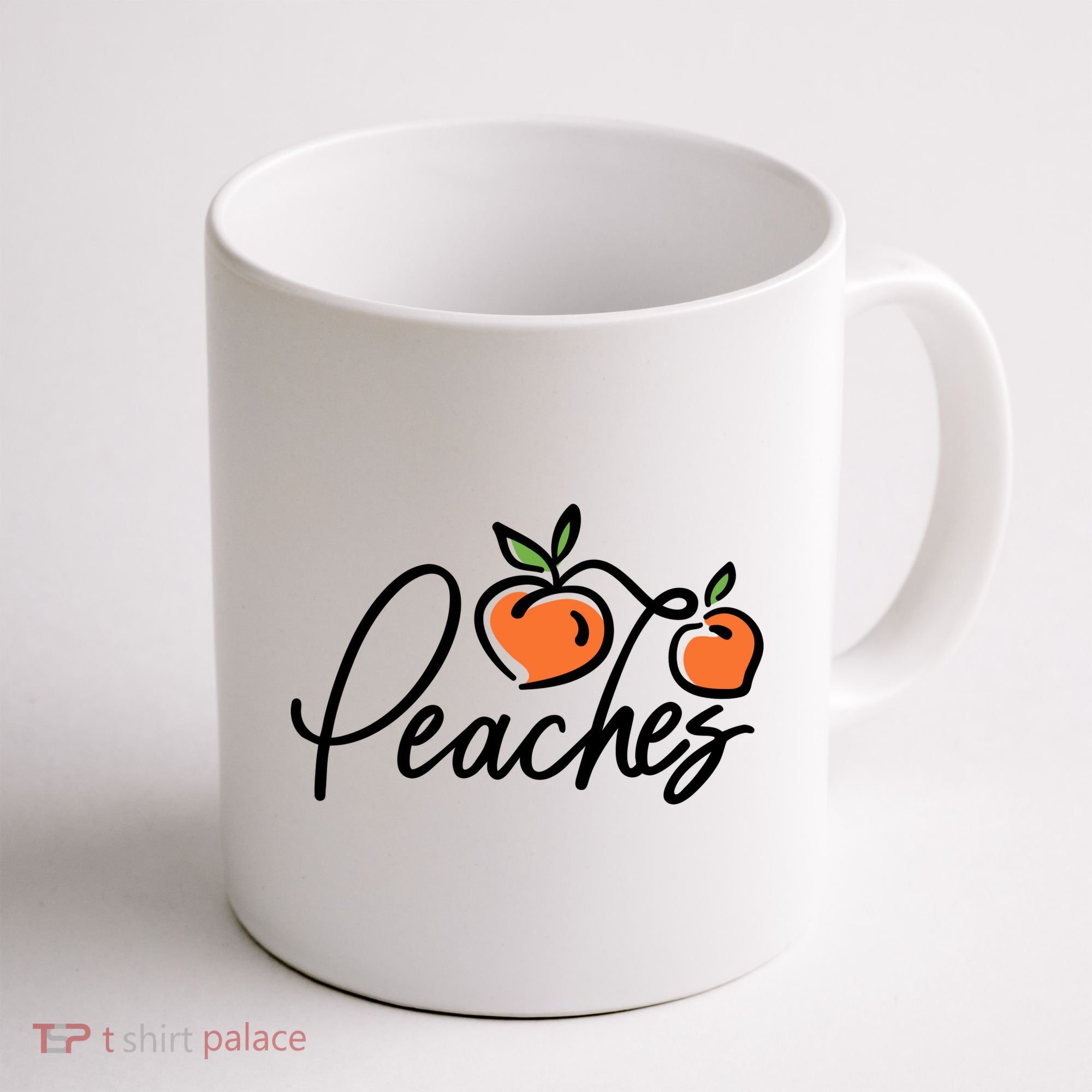 Peaches Georgia Coffee Mug