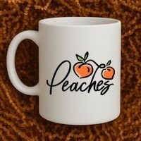 Peaches Georgia Coffee Mug thumb 2