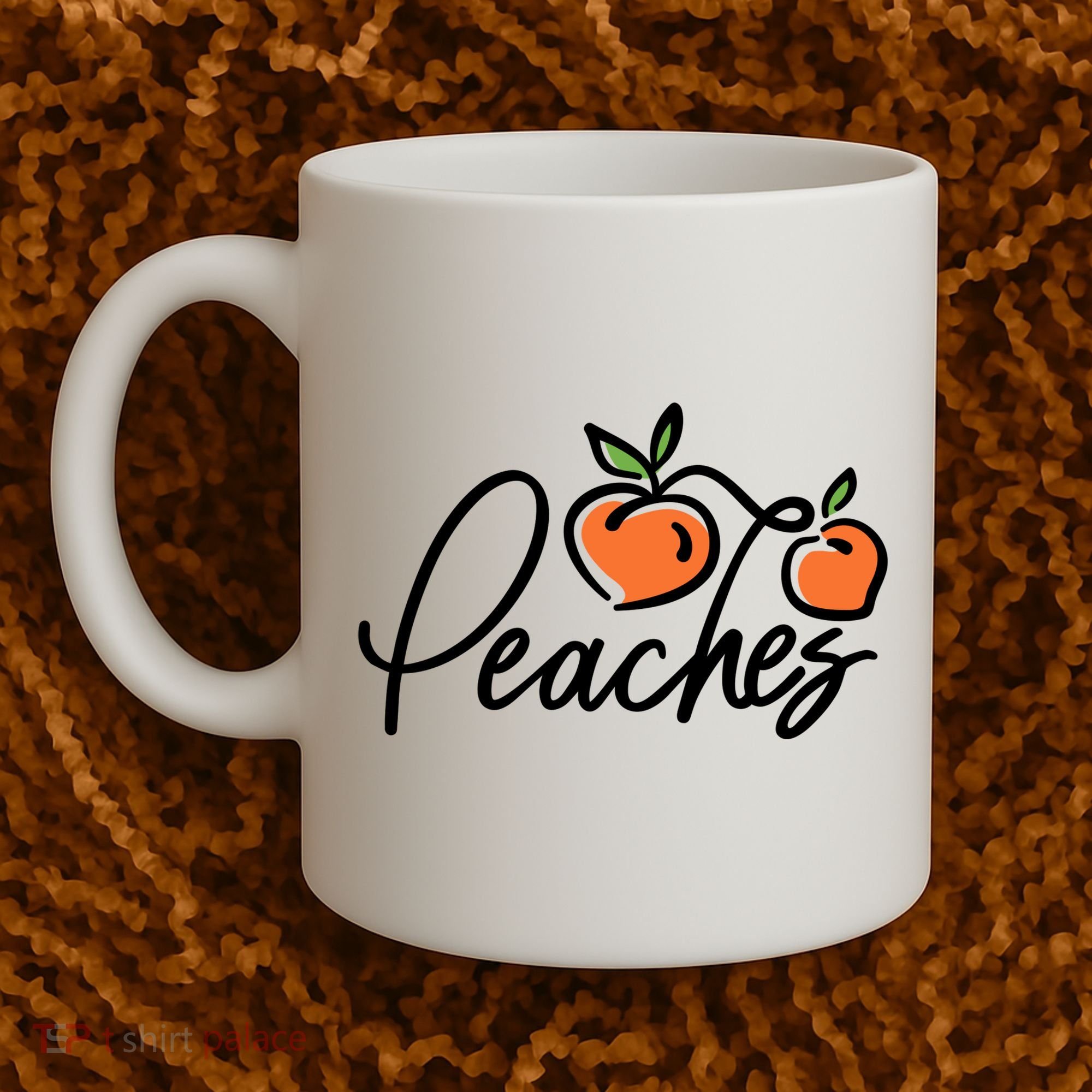 Peaches Georgia Coffee Mug