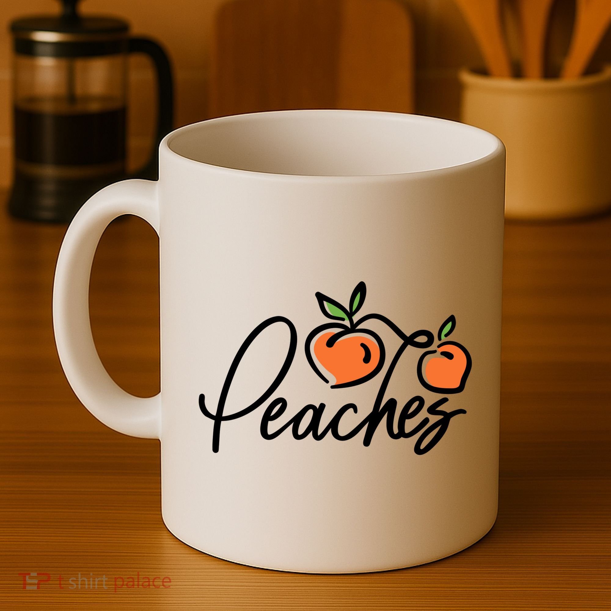 Peaches Georgia Coffee Mug