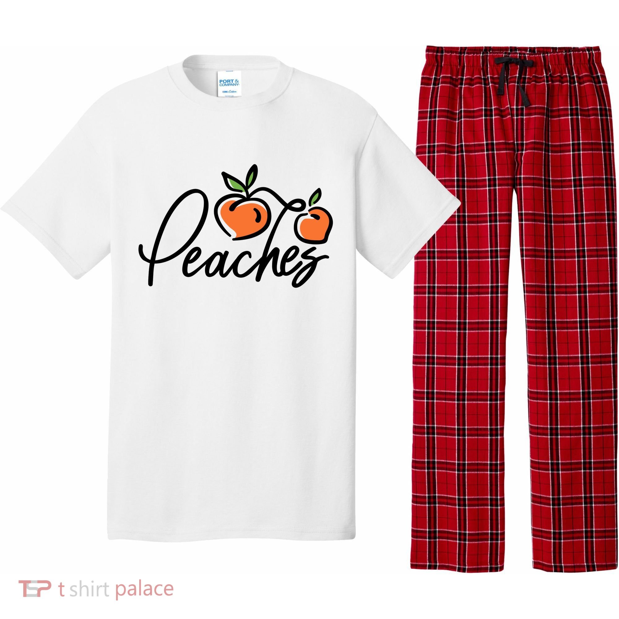 Peaches Georgia Pajama Set