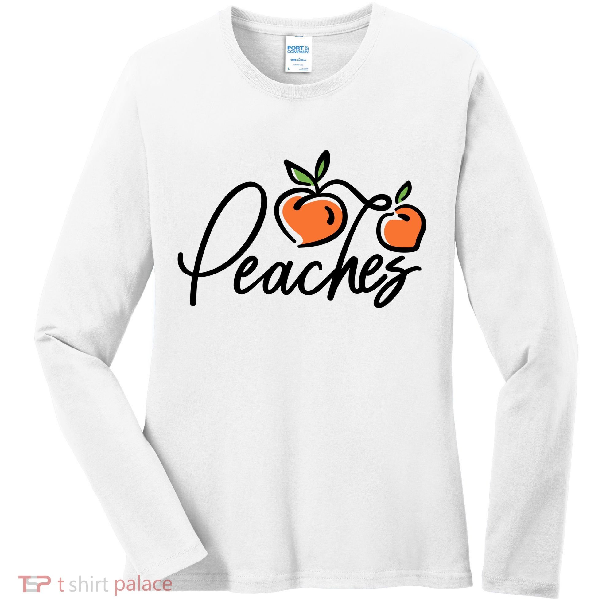 Peaches Georgia Women's Long Sleeve Shirt