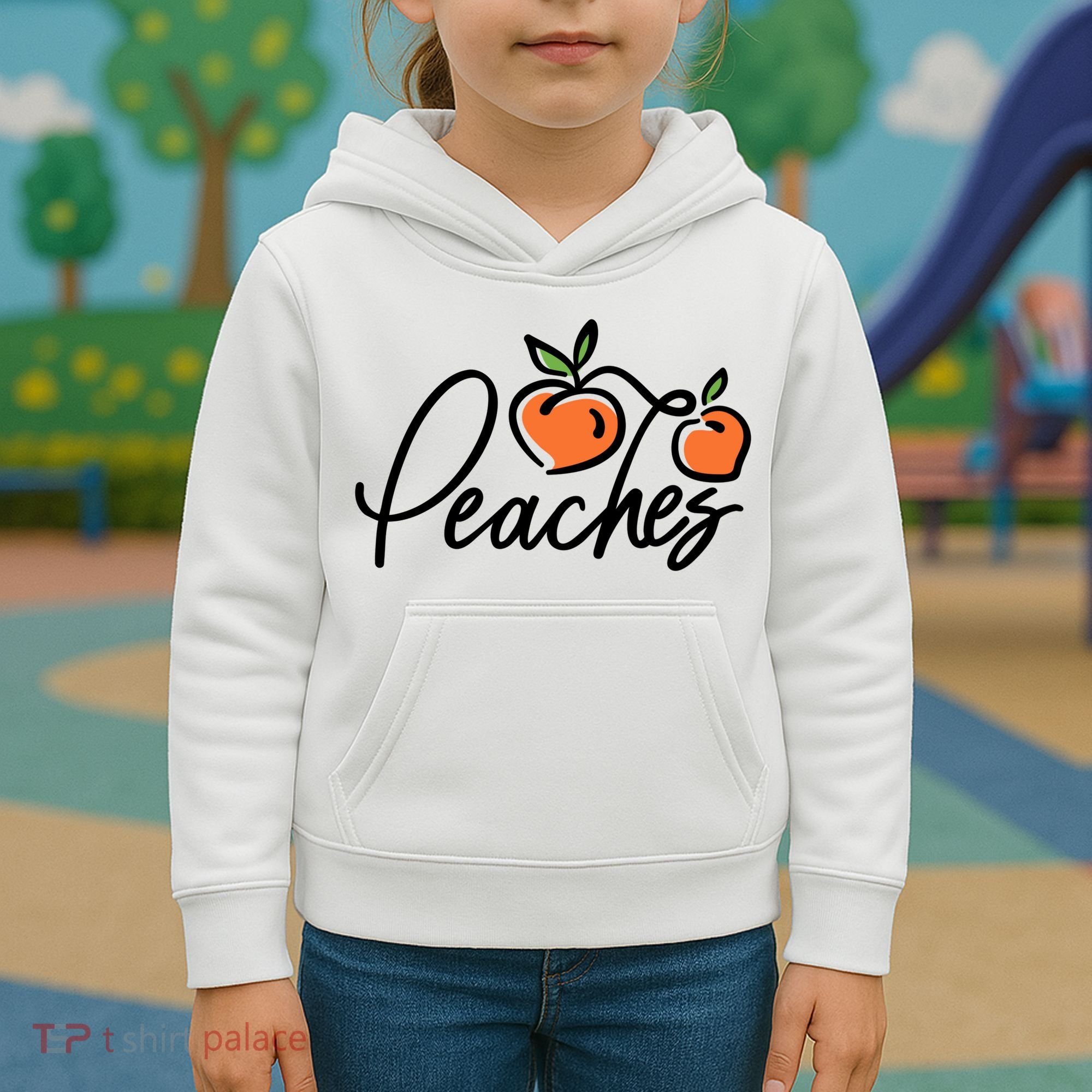 Peaches Georgia Kids Hoodie
