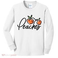 Peaches Georgia Kids Long Sleeve Shirt thumb 0