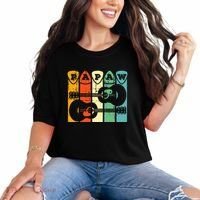 Papaw Guitar Pick Gift Guitar Player Grandpa Retro Guitarist Comfort Colors T-Shirt thumb 0