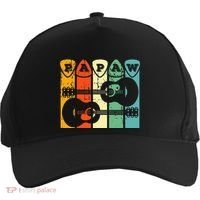 Papaw Guitar Pick Gift Guitar Player Grandpa Retro Guitarist Five-Panel Snapback Cap thumb 0