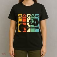 Papaw Guitar Pick Gift Guitar Player Grandpa Retro Guitarist T-Shirt thumb 4