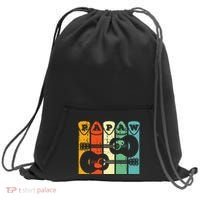 Papaw Guitar Pick Gift Guitar Player Grandpa Retro Guitarist Sweatshirt Cinch Pack Bag thumb 0
