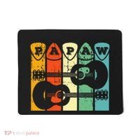 Papaw Guitar Pick Gift Guitar Player Grandpa Retro Guitarist Mousepad thumb 0