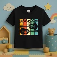 Papaw Guitar Pick Gift Guitar Player Grandpa Retro Guitarist Toddler T-Shirt thumb 3