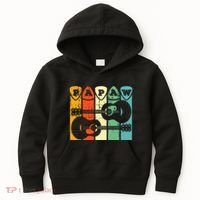 Papaw Guitar Pick Gift Guitar Player Grandpa Retro Guitarist Kids Hoodie thumb 0