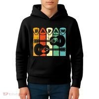 Papaw Guitar Pick Gift Guitar Player Grandpa Retro Guitarist Kids Hoodie thumb 4