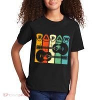 Papaw Guitar Pick Gift Guitar Player Grandpa Retro Guitarist Kids T-Shirt thumb 2