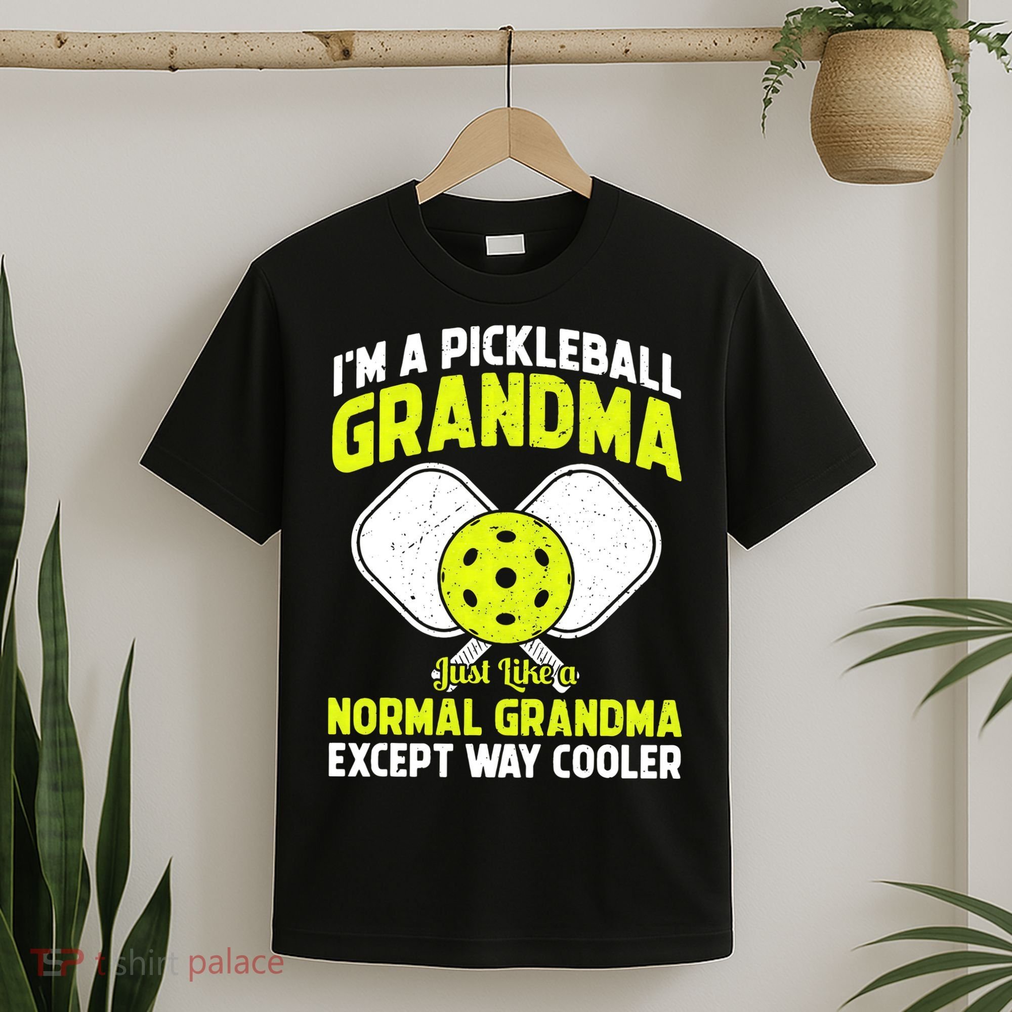 Pickleball Grandma Pickleball Player Grandmother T-Shirt