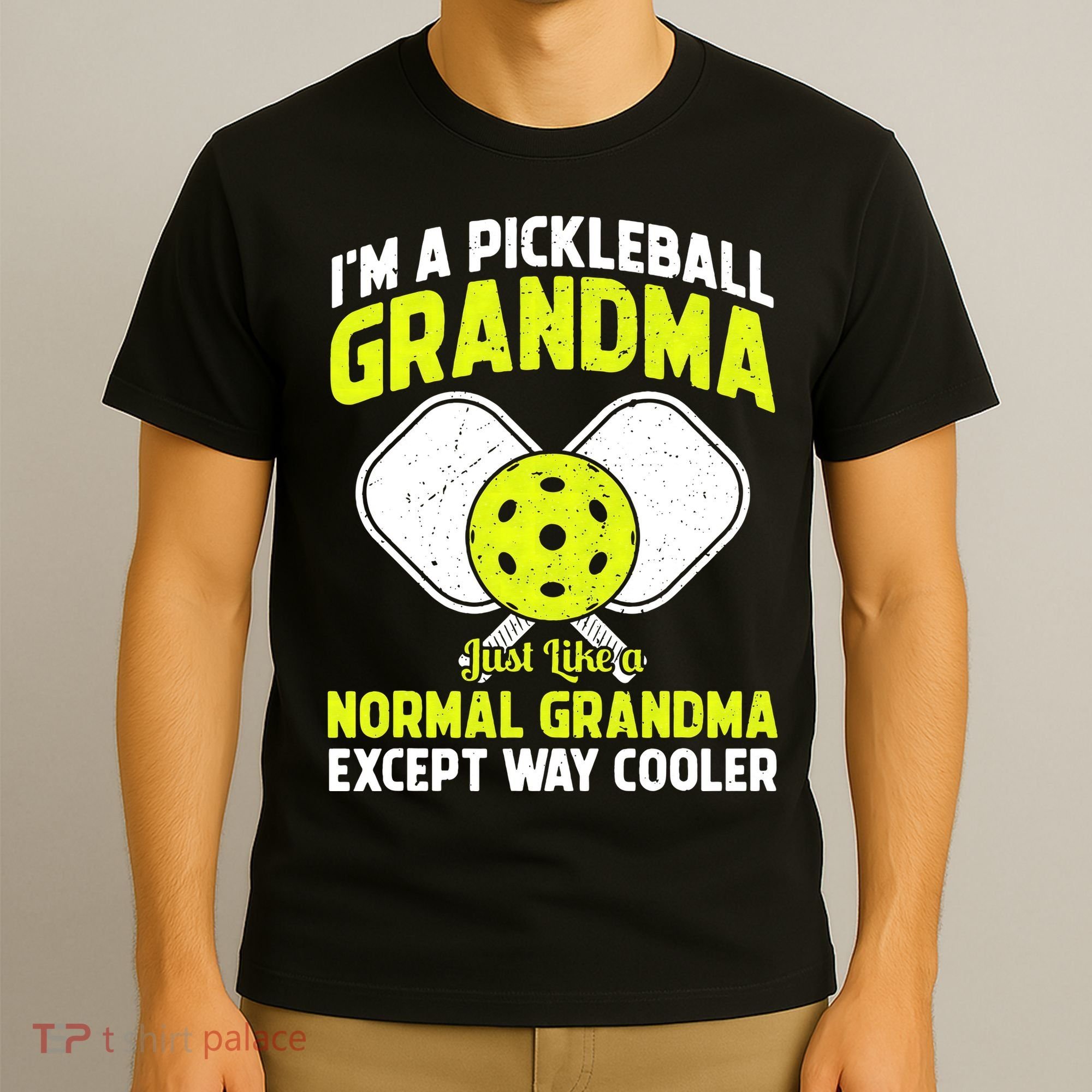 Pickleball Grandma Pickleball Player Grandmother T-Shirt