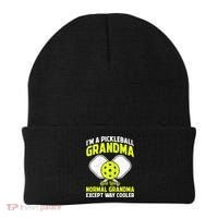 Pickleball Grandma Pickleball Player Grandmother Beanie thumb 0