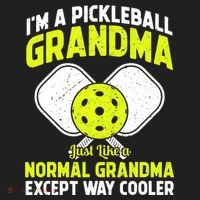 Pickleball Grandma Pickleball Player Grandmother Beanie thumb 2