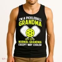 Pickleball Grandma Pickleball Player Grandmother Tank Top thumb 3