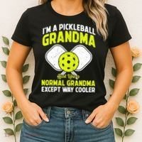Pickleball Grandma Pickleball Player Grandmother Women's T-Shirt thumb 2