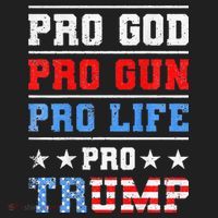 Pro God Pro Gun Pro Life Pro Trump Beanie thumb 2