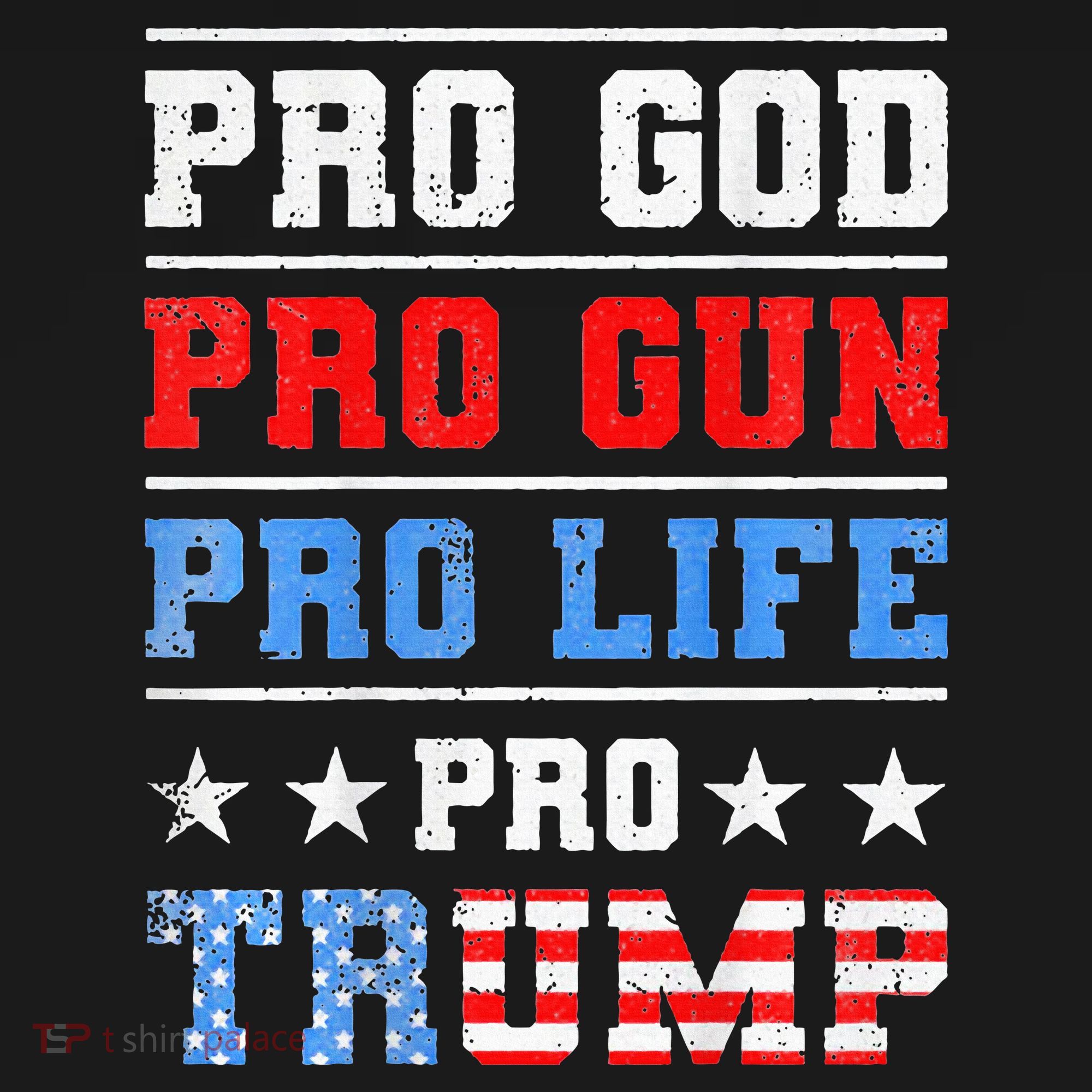 Pro God Pro Gun Pro Life Pro Trump Baby Bodysuit