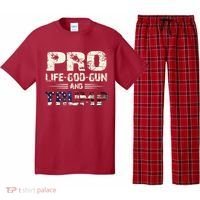 Pro God Pro Gun Pro Life Pro Trump Pajama Set thumb 0