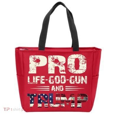 Pro God Pro Gun Pro Life Pro Trump Tote Bag
