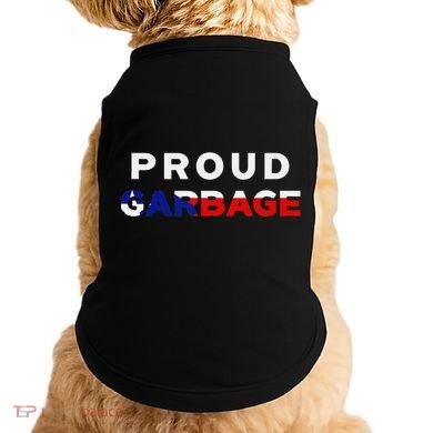Proud Garbage Peurto Rico Flag Boricua Doggie Tank